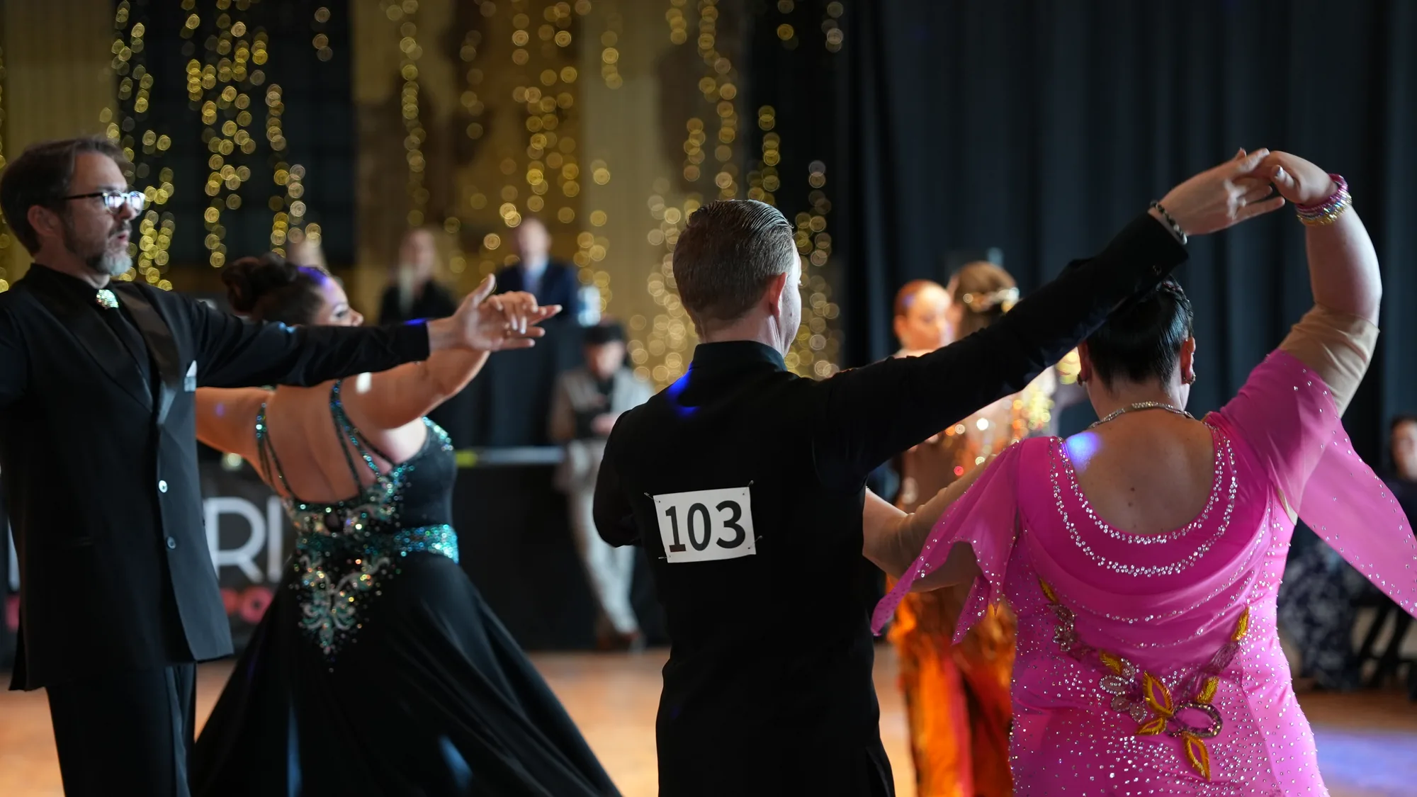 Couples dancing American Smooth Waltz, Oklahoma City, 2025